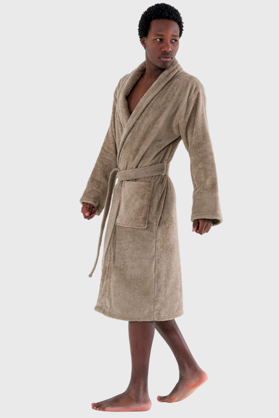 Mood Men's Robe – Taupe