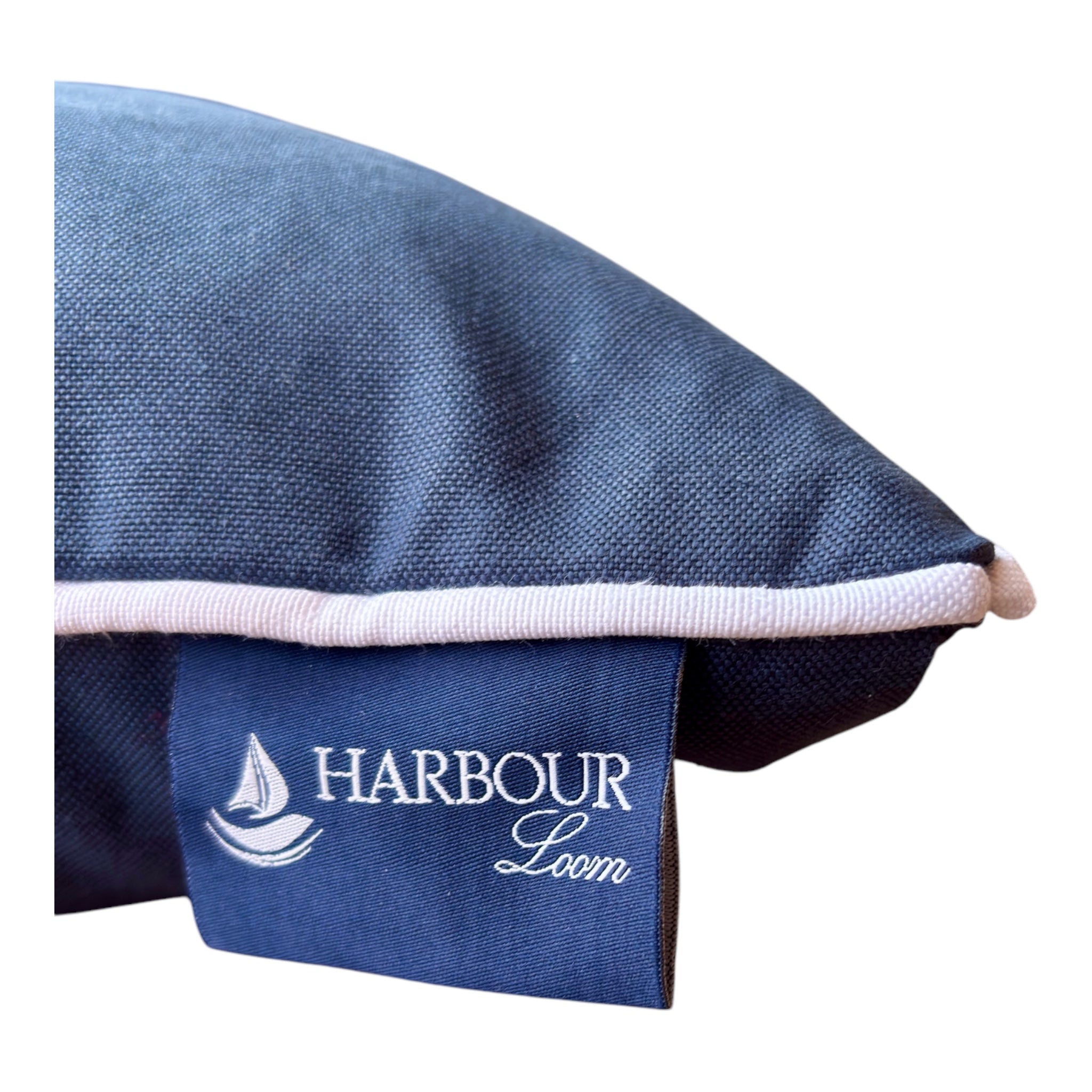 Aqua Dance Azure Color Embroidery Pillow Cover 18"x18”
