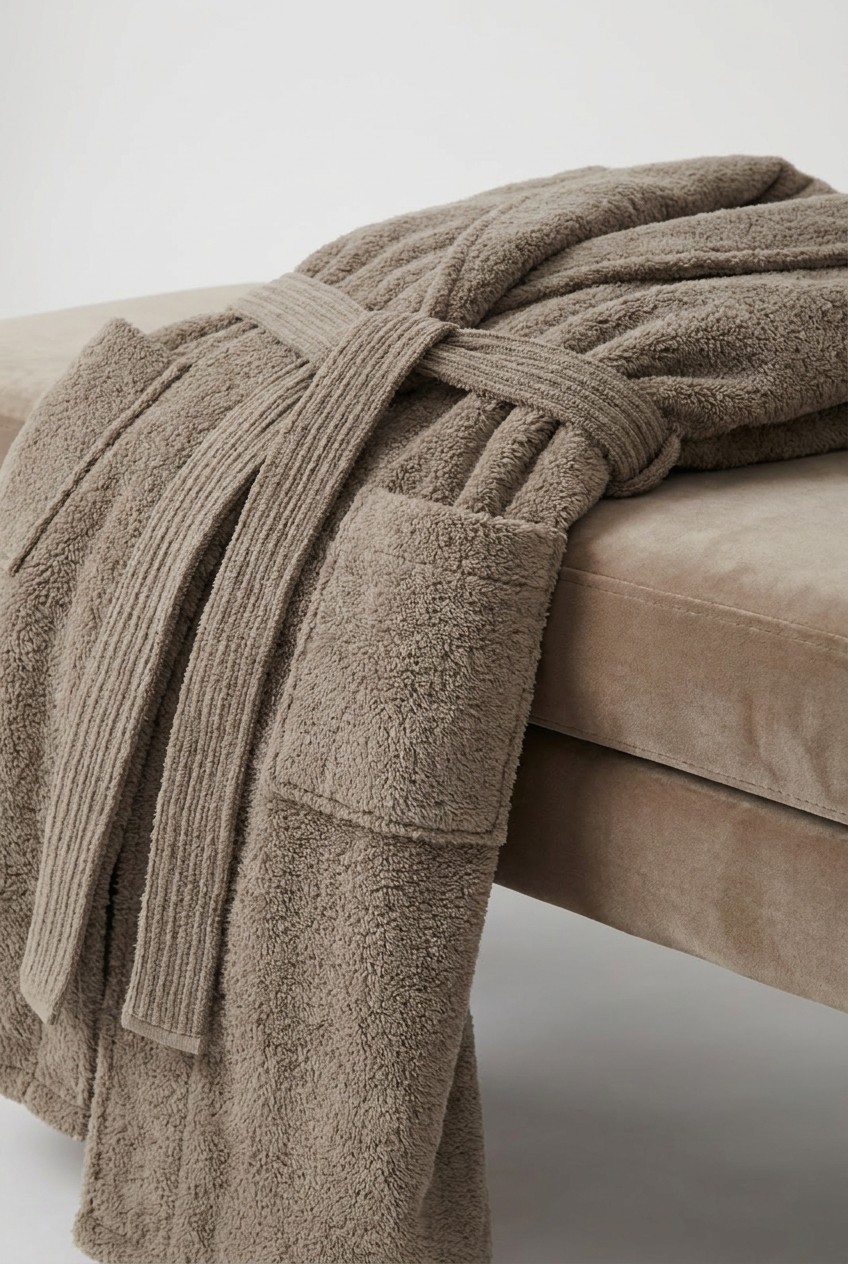 Mood Men's Robe – Taupe