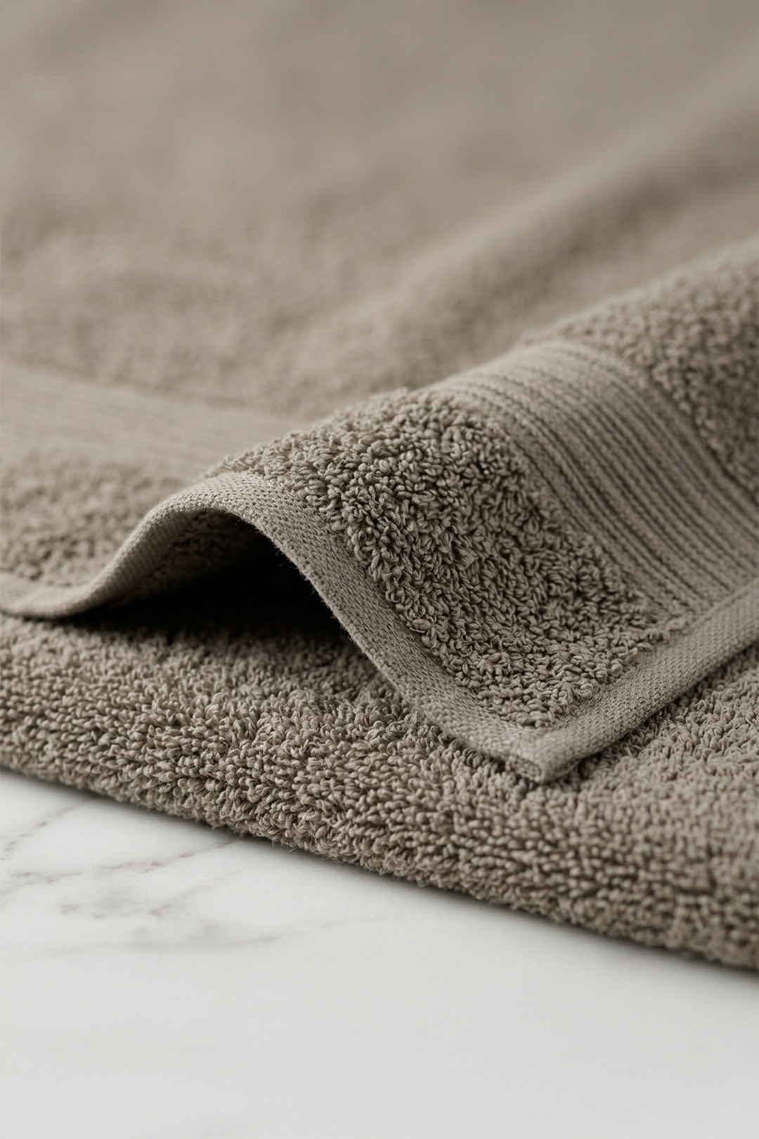 Boulevard Series Taupe Quartz Cotton Hand Towel Sets – Soft & Absorbent | 3 Pieces