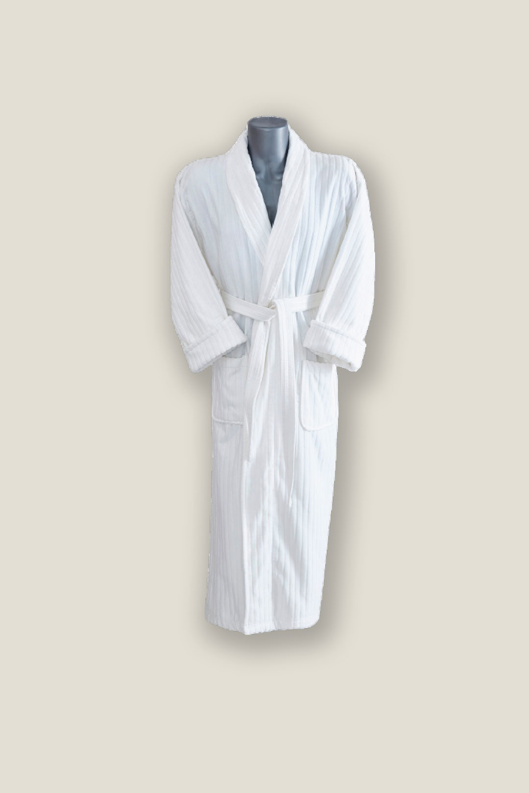 Cotton bathrobes for hotels, spas, and pools