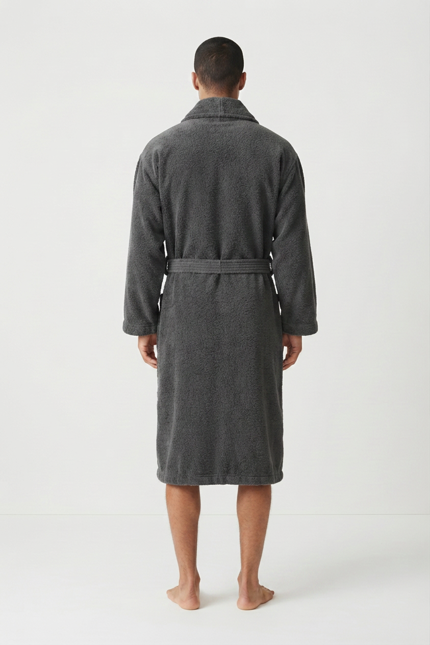 Mood Men's Robe – Silver