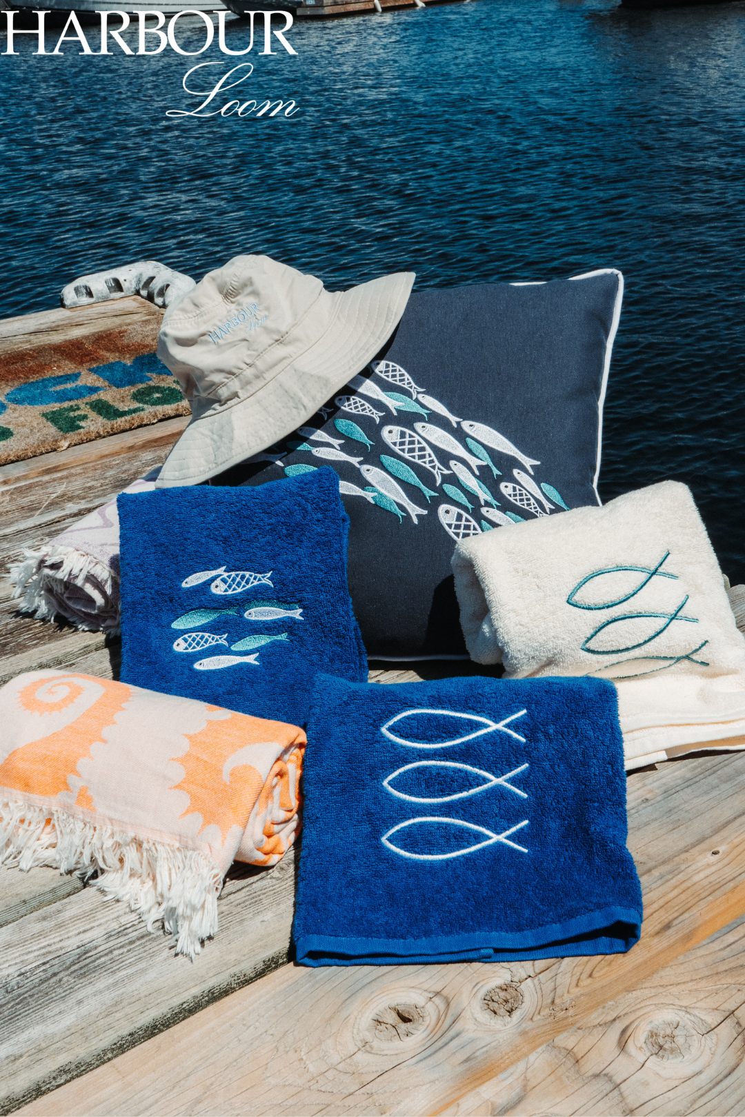 Terry Towels 100% cotton Turkish High Absorbent Marine