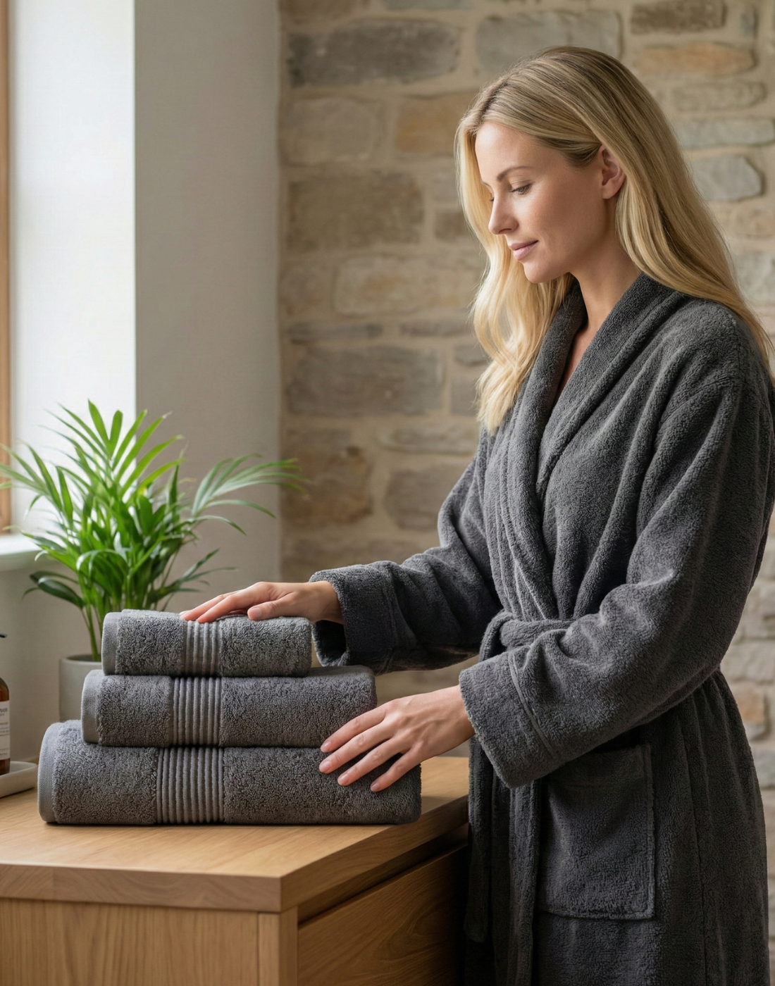 Complete collection of Harbourloom bath towels, featuring high-absorbency 100% Turkish cotton towel sets in various colors