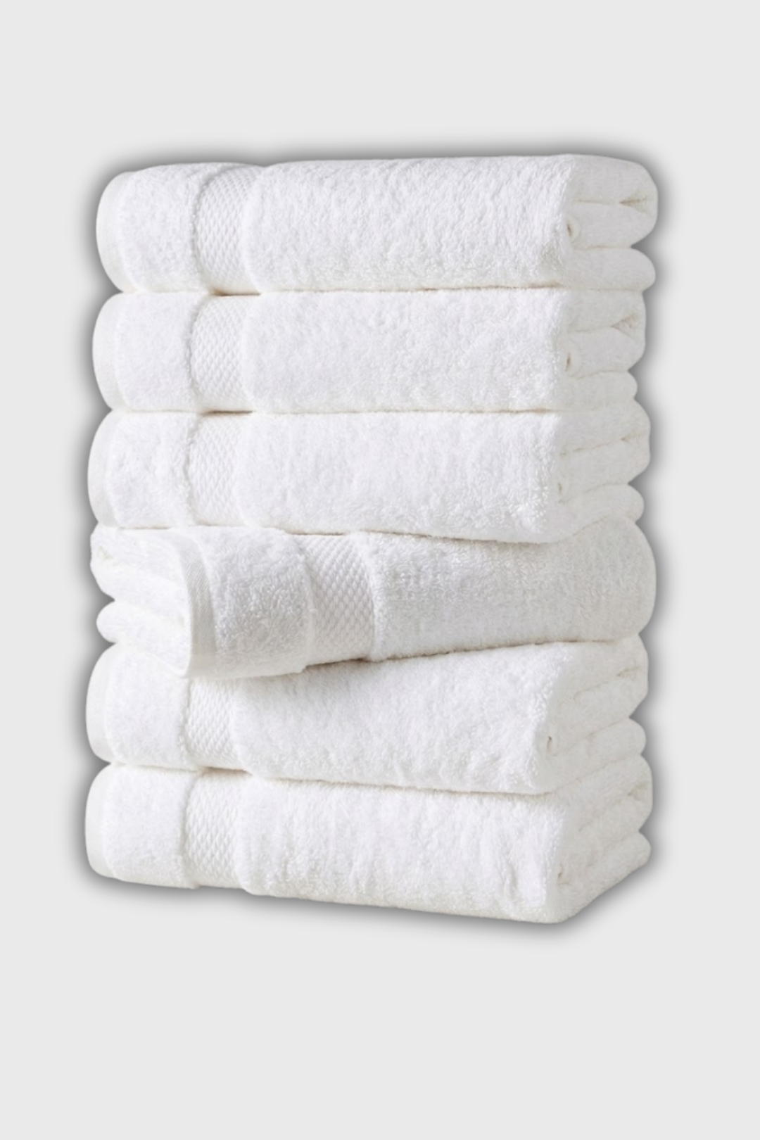 Mood Hand Towels – White | 6 Pack