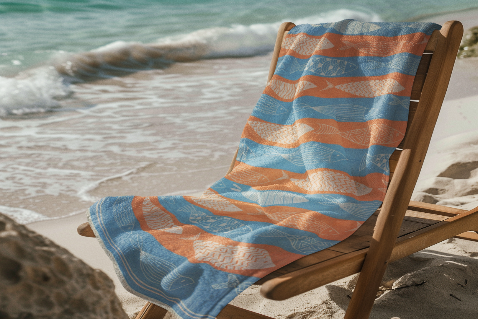 Barcelona Cotton Beach Towels by Harbourloom – soft, lightweight, and stylish beach towels designed for everyday seaside adventures and summer escapes.