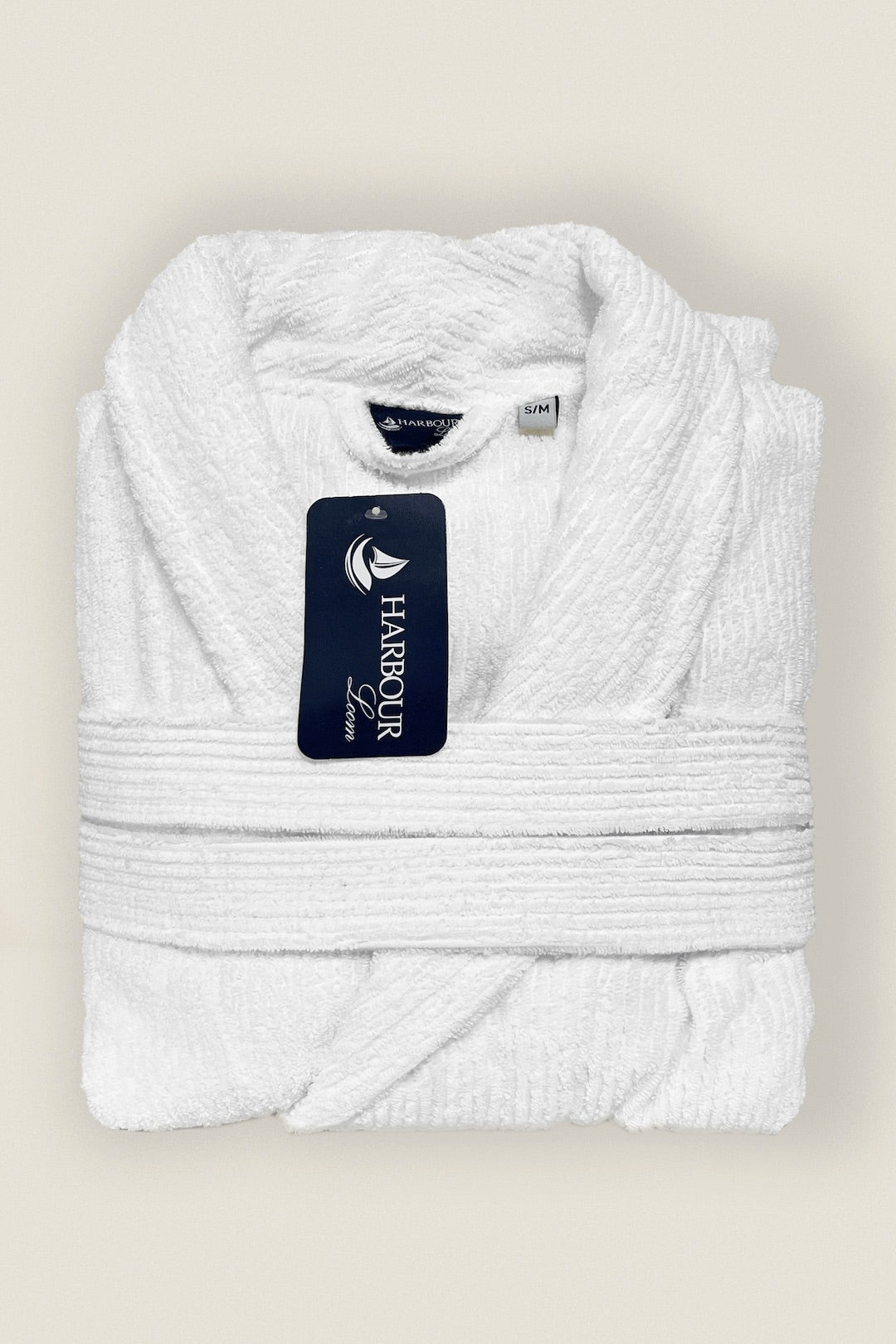 Cotton Striped Bathrobe