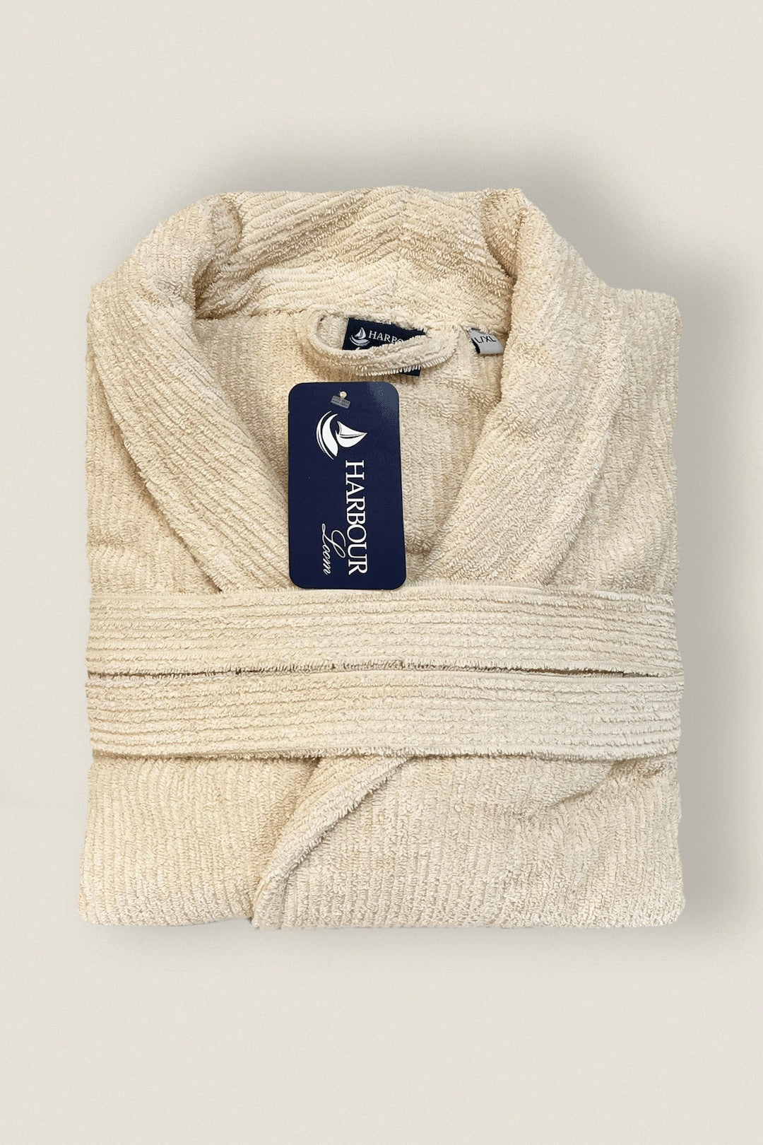 Cotton Striped bathrobe