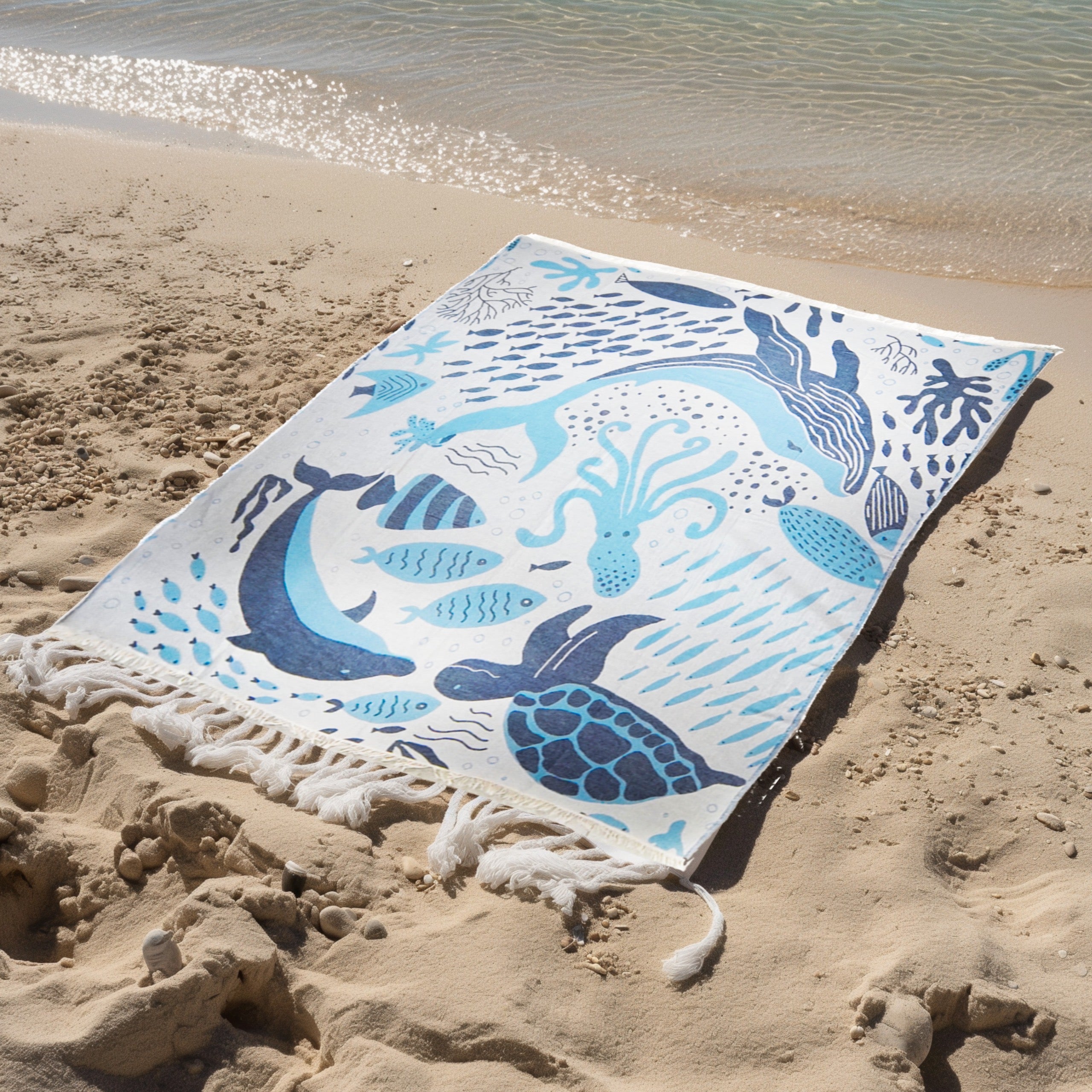 Cannes Cotton Beach Towel – Soft & Absorbent Over Sized | 1 Piece