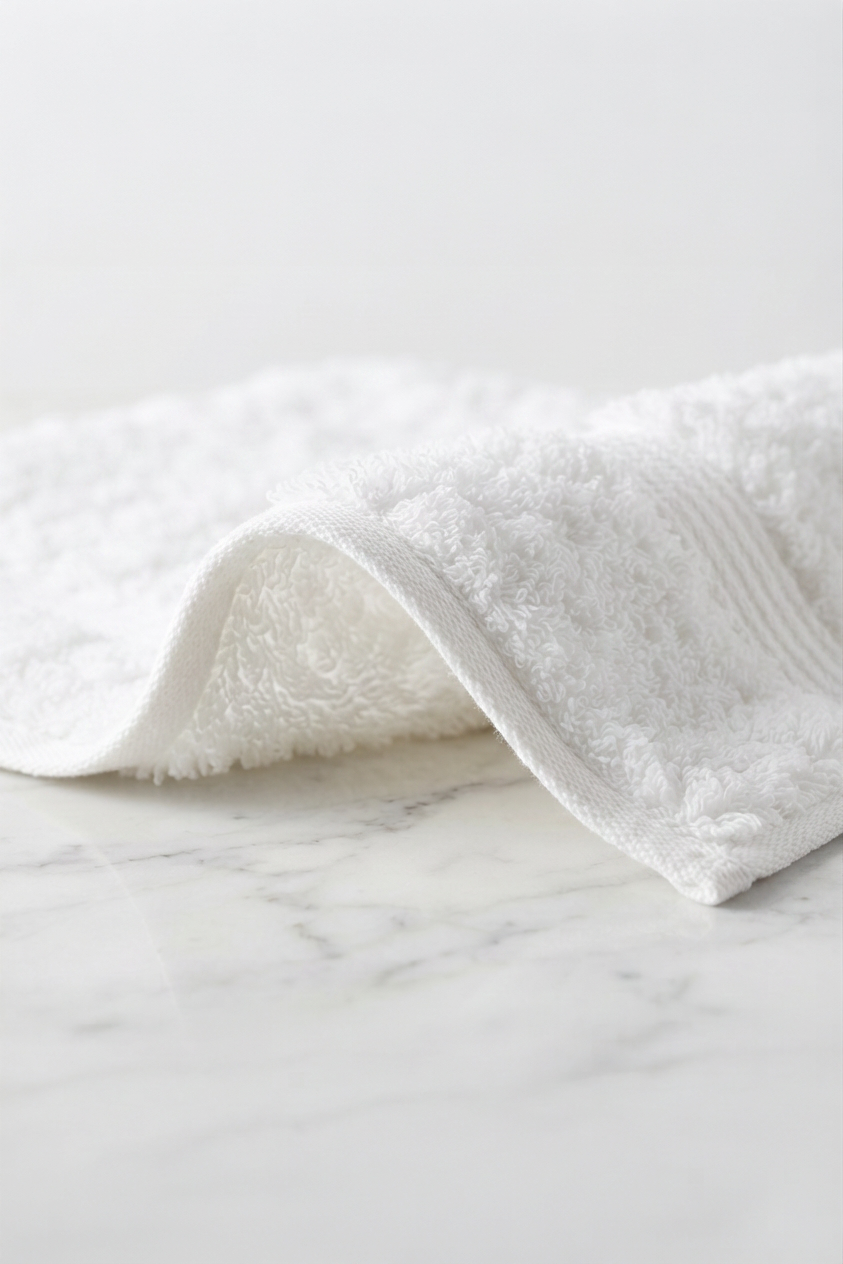 Boulevard Series Ice White Cotton Mix Size Towel Sets – Soft & Absorbent | 3 Pieces