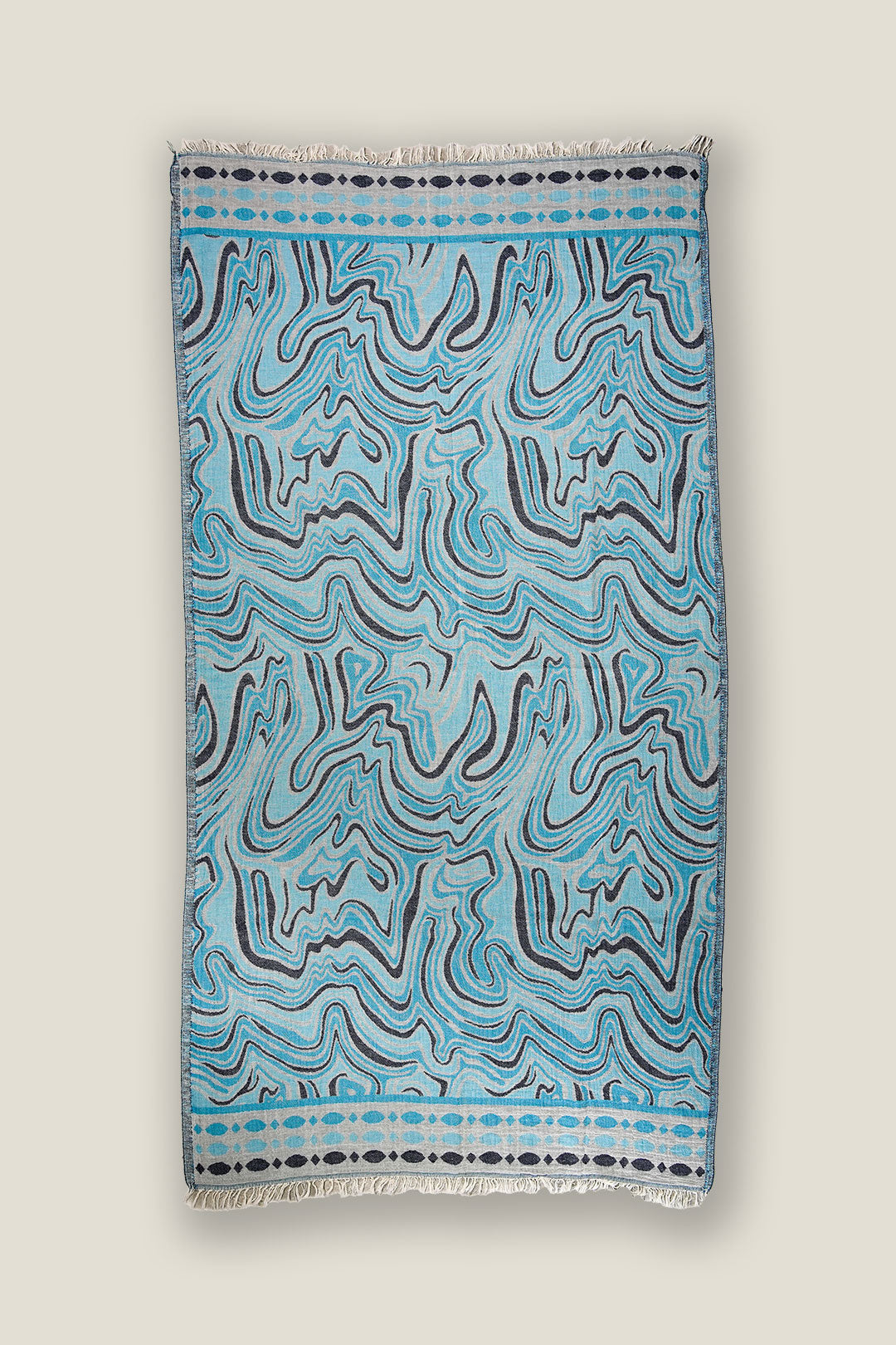 Colourful beach towel