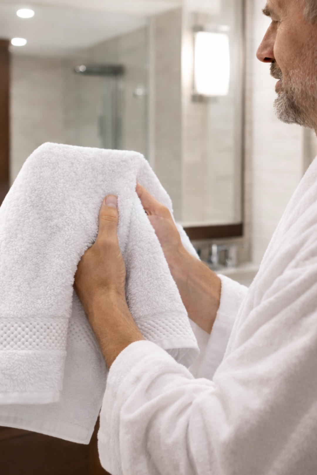 Mood Hand Towels – White | 6 Pack