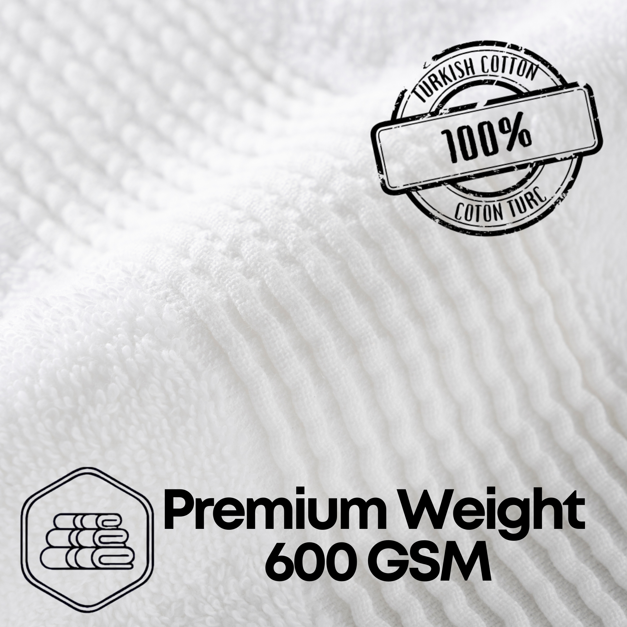 Boulevard Series Ice Cotton Hand Towel Sets – Soft & Absorbent | 3 Pieces