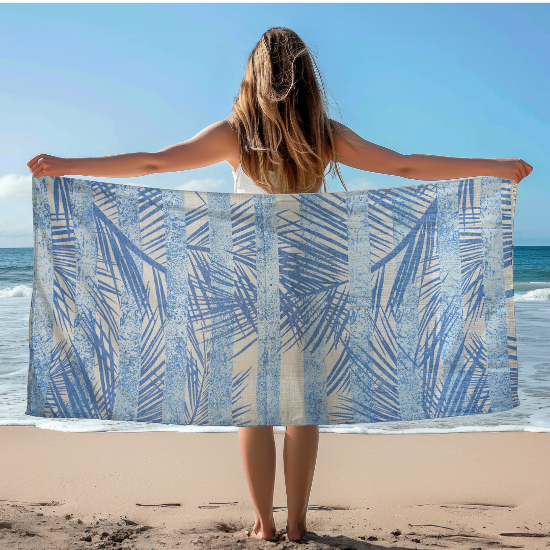 Naples Cotton Beach Towel – Soft & Absorbent | 1 Piece