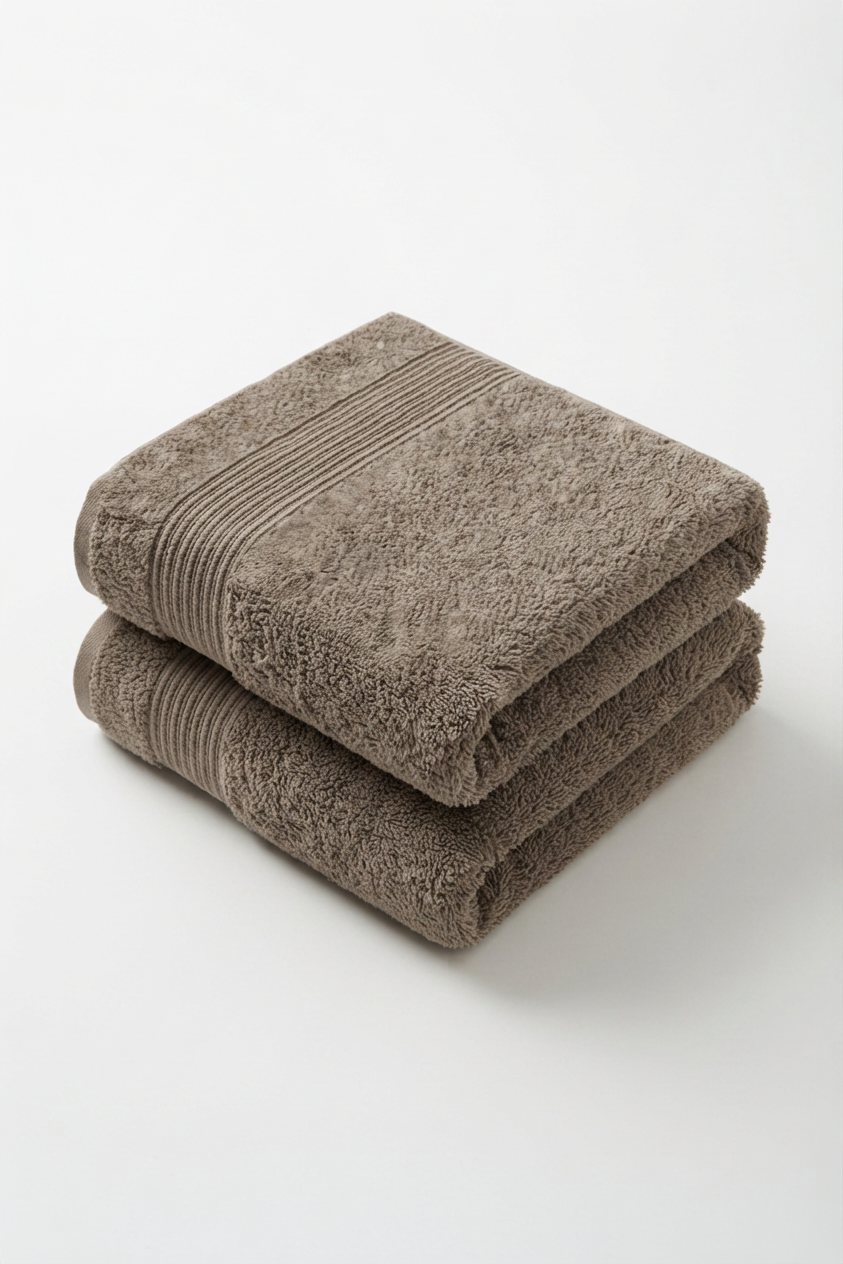 Boulevard Bath Towel Set – Taupe | 2 Pieces