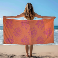 Sevilla Cotton Beach Towel – Soft & Absorbent | 1 Piece