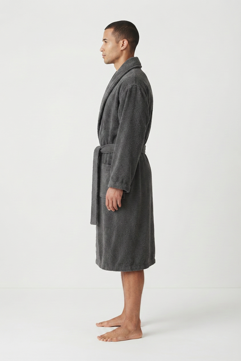 Mood Men's Robe – Silver