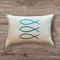 Trifin Sand Color Embroidery Pillow Cover 16