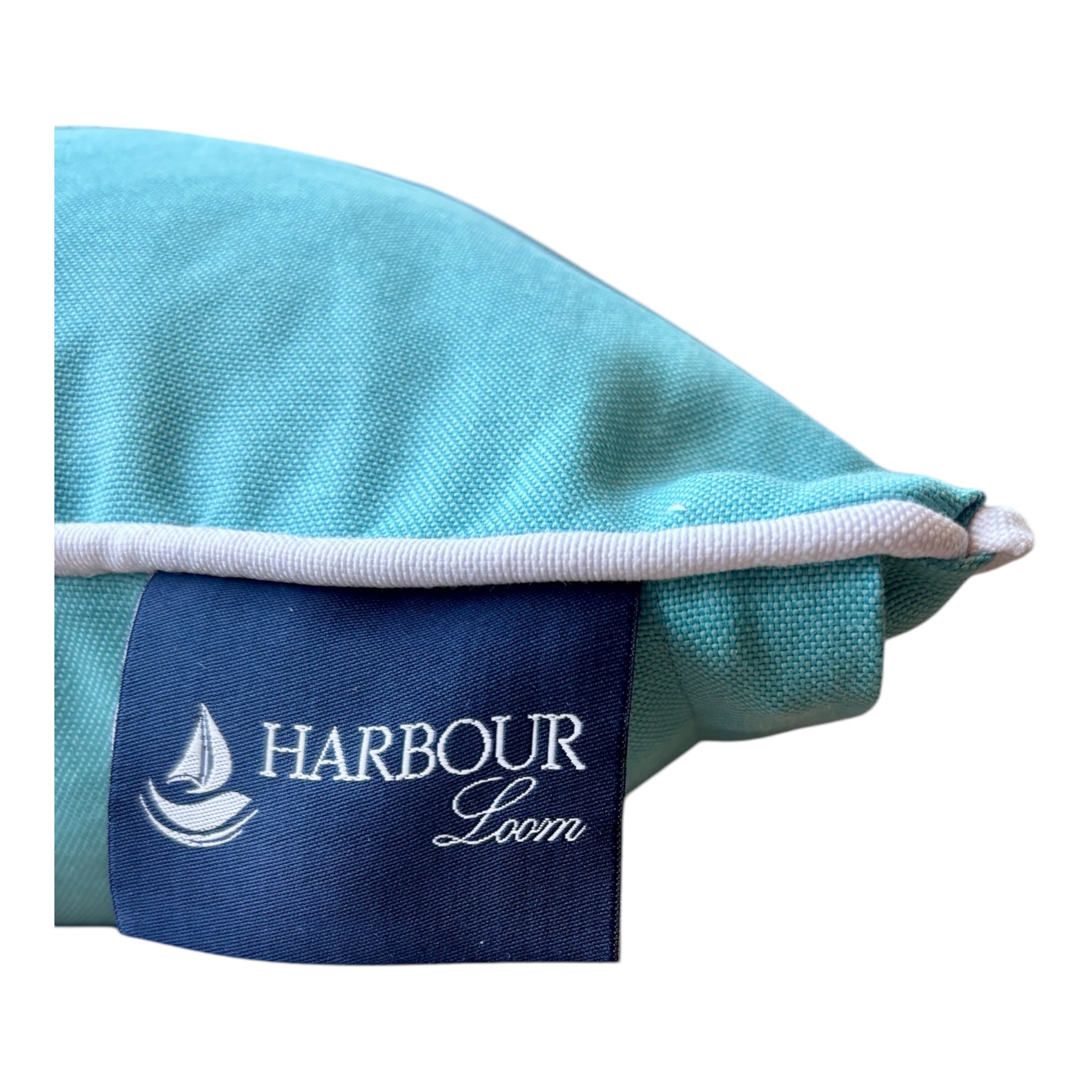 Decorative pillow in Turquoise color