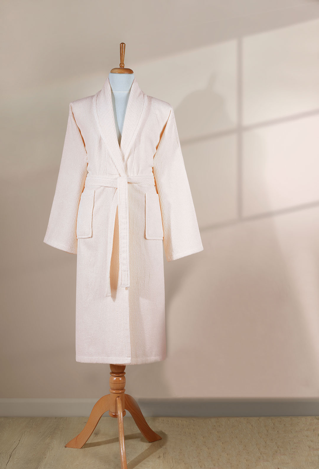 cotton bathrobe